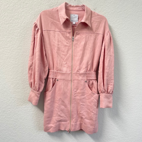 C/MEO Collective Balloon Sleeve Mini Dress Small - Picture 2 of 5